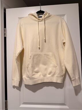Independent Trading Co Cream Fleece Hoodie & Jogger Sweat Set Size - Small